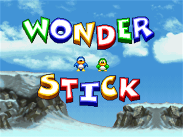 Wonder Stick - Screenshot - Game Title Image