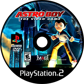 Astro Boy: The Video Game - Fanart - Disc Image