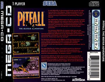 Pitfall: The Mayan Adventure - Box - Back Image