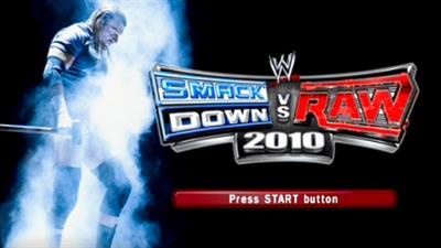 WWE SmackDown vs. Raw 2010 - Screenshot - Game Title Image