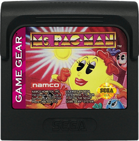 Ms. Pac-Man - Cart - Front Image