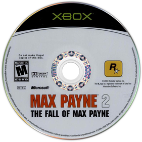 Max Payne 2: The Fall of Max Payne - Disc Image