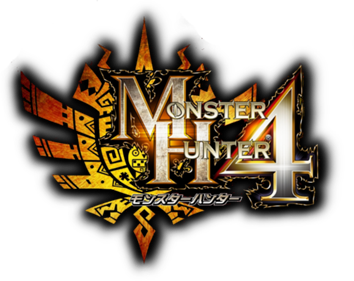 Monster Hunter 4 - Clear Logo Image