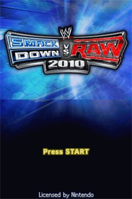 WWE SmackDown vs. Raw 2010 - Screenshot - Game Title Image