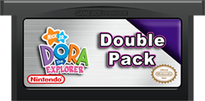 Dora the Explorer Double Pack - Fanart - Cart - Front