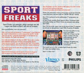 Sport Freaks - Box - Back Image