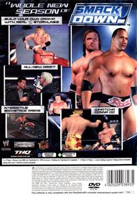 WWE SmackDown! Shut Your Mouth - Box - Back Image