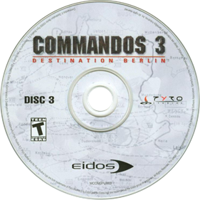 Commandos 3: Destination Berlin - Disc Image