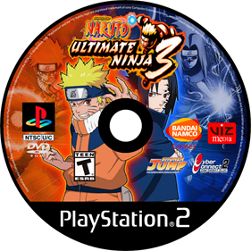 Naruto: Ultimate Ninja 3 - Fanart - Disc Image