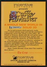 Castle Master II: The Crypt - Box - Back