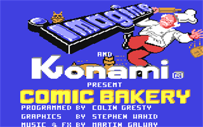 Comic Bakery - Screenshot - Game Title Image