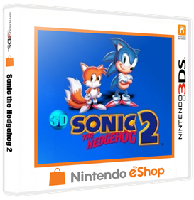 3D Sonic the Hedgehog 2 - Box - 3D Image