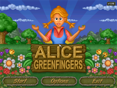 Alice Greenfingers - Screenshot - Game Title Image