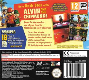Alvin and the Chipmunks: Chipwrecked - Box - Back Image