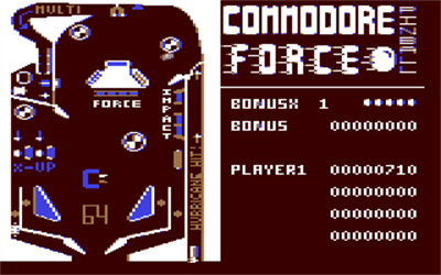 Commodore Force Pinball - Screenshot - Gameplay Image