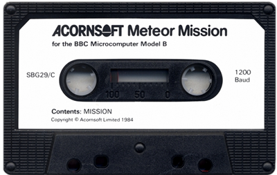 Meteor Mission - Cart - Front Image