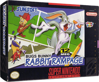 Bugs Bunny: Rabbit Rampage - Box - 3D Image