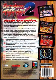 Battle Arena Toshinden 2 - Box - Back Image