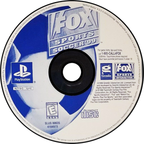 Fox Sports Soccer '99 - Disc Image