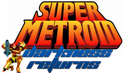 Super Metroid: Darkness Returns  - Clear Logo Image