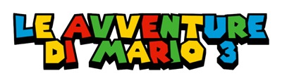 Le Avventure di Mario 3 - Clear Logo Image