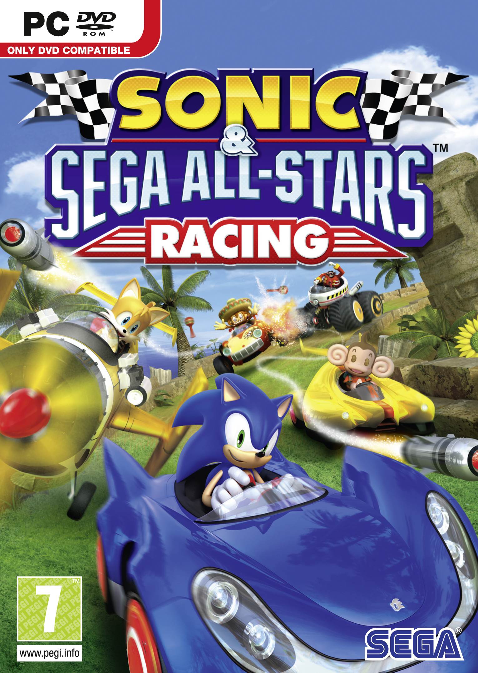 Sonic sega all stars racing вылетает