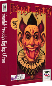 Fiendish Freddy's Big Top O' Fun - Box - 3D Image