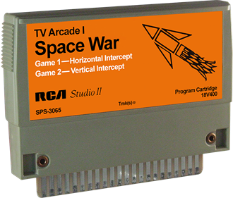 TV Arcade I: Space War - Cart - 3D Image