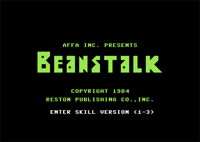 Beanstalk - Screenshot - Game Title Image