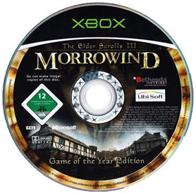 The Elder Scrolls III: Morrowind: Game of the Year Edition - Disc Image