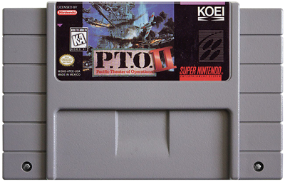 P.T.O. II: Pacific Theater of Operations - Fanart - Cart - Front Image