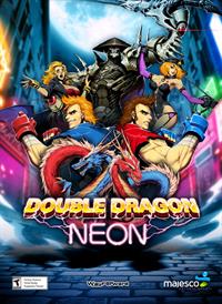 Double Dragon Neon - Advertisement Flyer - Front