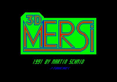 3D Mersi - Screenshot - Game Title Image