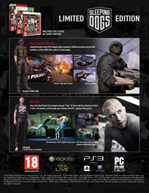 Sleeping Dogs - Box - Back Image