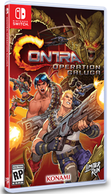 Contra Operation Galuga - Box - 3D Image