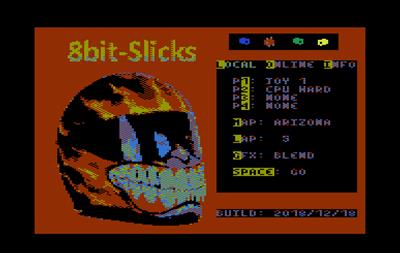 8bit-Slicks - Screenshot - Game Title Image