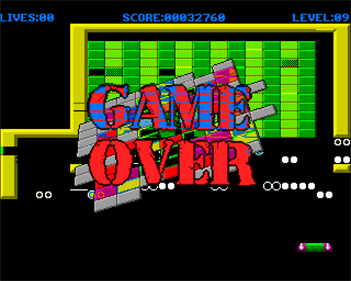 Boris Ball - Screenshot - Game Over Image