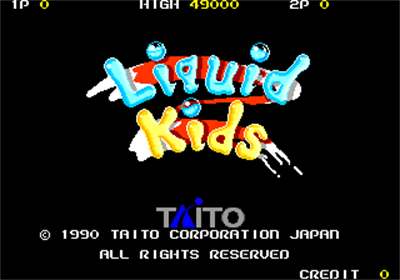 Liquid Kids - Screenshot - Game Title
