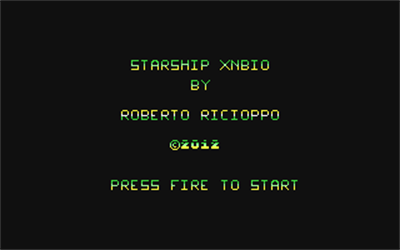 Starship XNBIO - Screenshot - Game Title Image