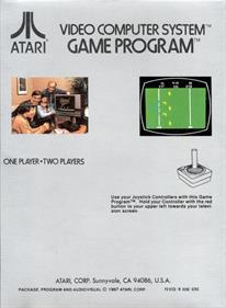 RealSports Football - Box - Back Image