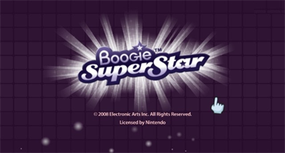 Boogie SuperStar - Screenshot - Game Title Image