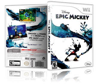 Disney Epic Mickey - Box - 3D Image