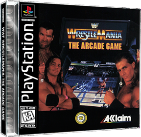 WWF WrestleMania: The Arcade Game - Box - 3D