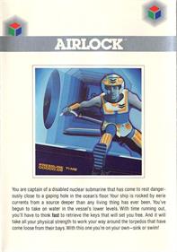 Airlock - Advertisement Flyer - Front Image
