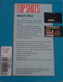 Dizzy Dice - Box - Back Image