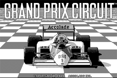 Grand Prix Circuit - Screenshot - Game Title Image