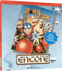 Bomb Jack - Box - 3D Image