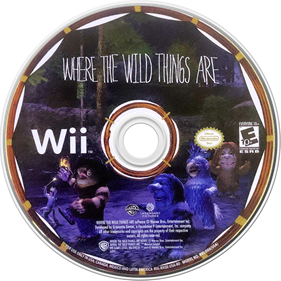 Where the Wild Things Are - Disc Image