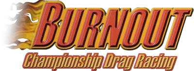 Burnout: Championship Drag Racing - Clear Logo Image