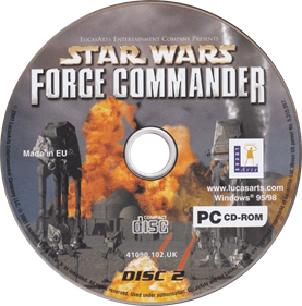 Star Wars: Force Commander - Disc Image